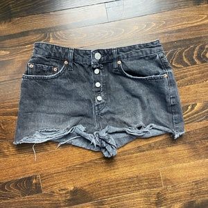 Urban Outfitters BDG Summer Cutoff Black Jean Shorts
